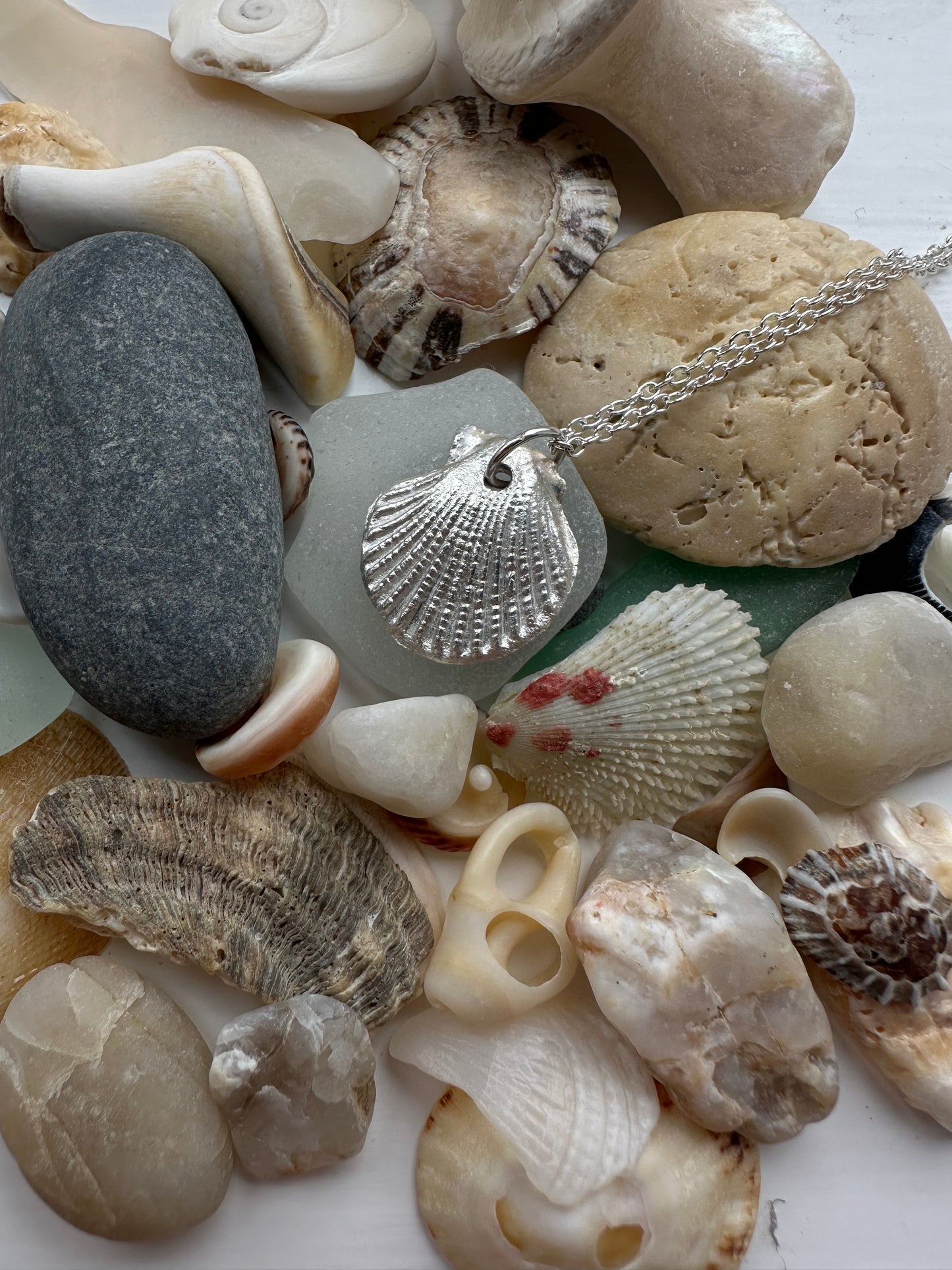 Handmade shell necklace