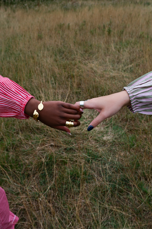 Gold 18ct Spoon Ring