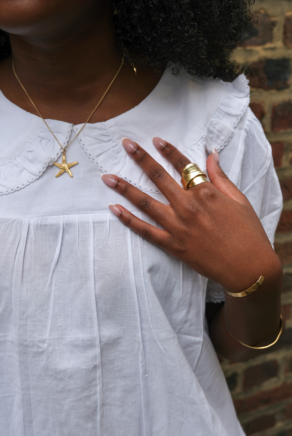 Gold 18ct Spoon Ring